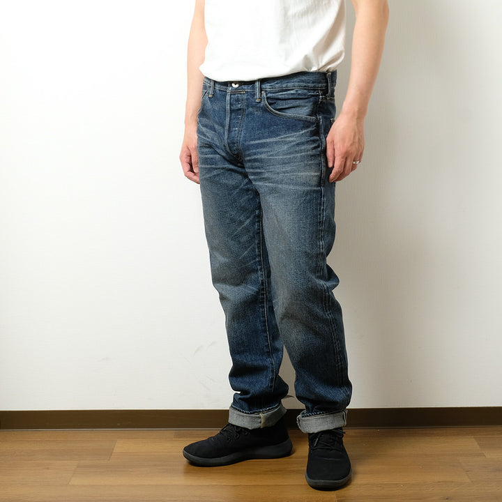 ONI DENIM<br>Neat Straight 15oz Low TensionDenim<br>18month Used<br>ONI-240-18UD