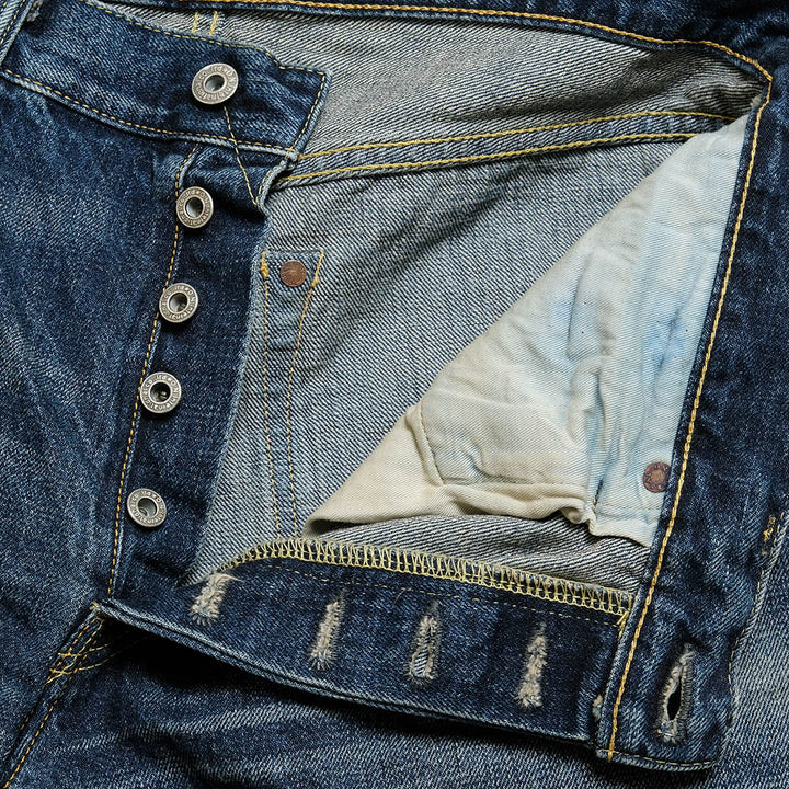 ONI DENIM<br>Neat Straight 15oz Low TensionDenim<br>18month Used<br>ONI-240-18UD