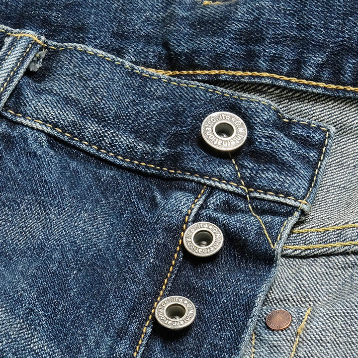 ONI DENIM<br>Neat Straight 15oz Low TensionDenim<br>18month Used<br>ONI-240-18UD