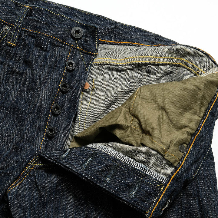 Oni Denim<br>Regular Straight<br>18oz 天然藍 "鬼斑燃"<br>ONI-245NIKHN