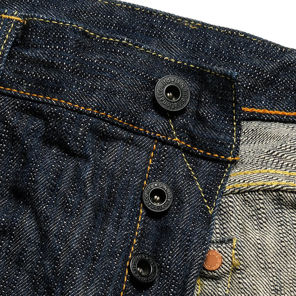 Oni Denim<br>Regular Straight<br>18oz 天然藍 "鬼斑燃"<br>ONI-245NIKHN