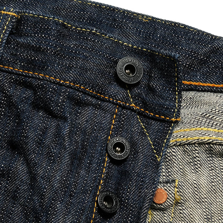 Oni Denim<br>Regular Straight<br>18oz 天然藍 "鬼斑燃"<br>ONI-245NIKHN