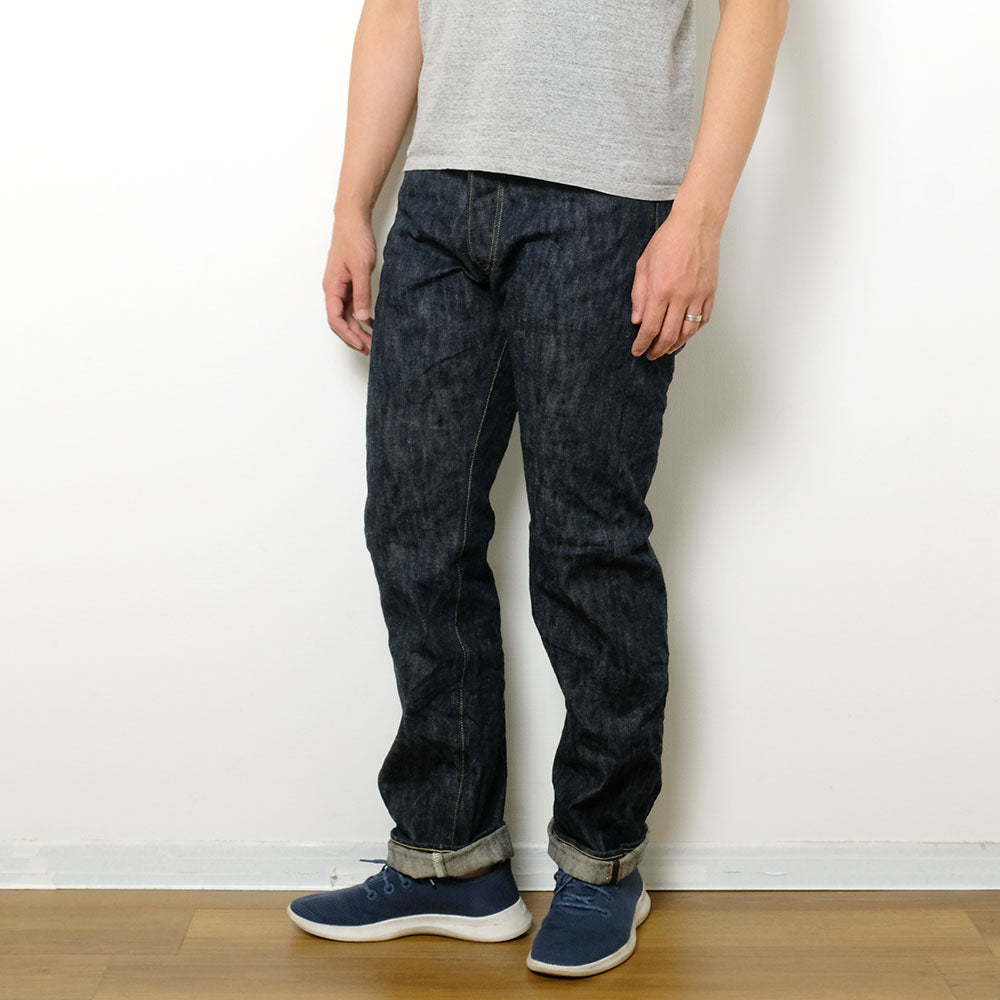 Oni Denim<br>Regular Straight<br>18oz 天然藍 "鬼斑燃"<br>ONI-245NIKHN