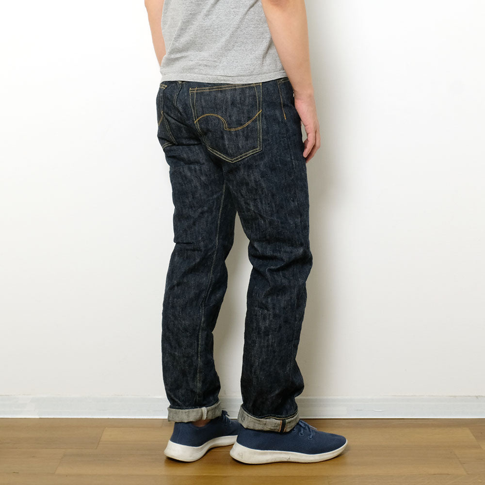 Oni Denim<br>Regular Straight<br>18oz 天然藍 "鬼斑燃"<br>ONI-245NIKHN