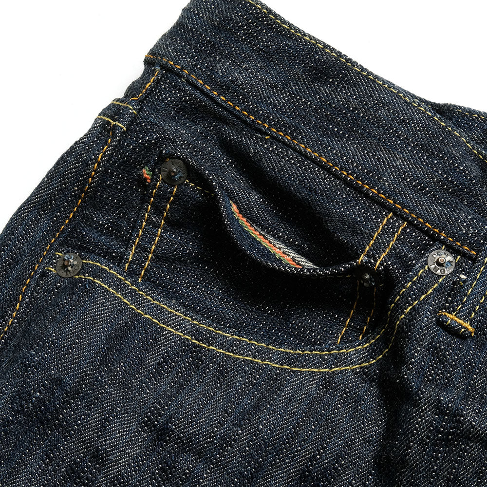 Oni Denim<br>Regular Straight<br>18oz 天然藍 "鬼斑燃"<br>ONI-245NIKHN