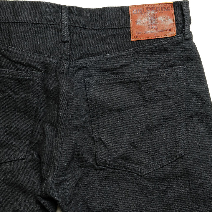 ONI DENIM - Regular Rise Neat Straight - 20oz ONI Secret Black Denim - ONI-246ZR