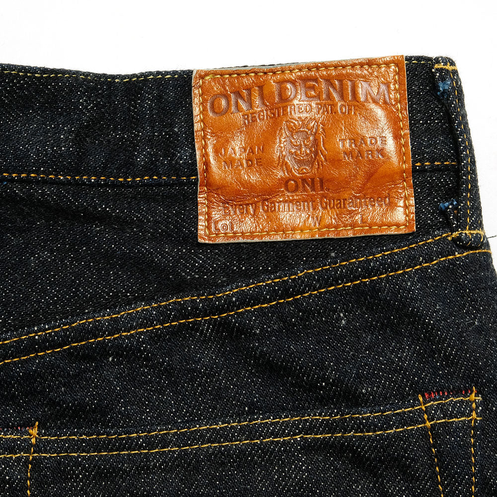 ONI DENIM<br>Neat Straight 20oz Deep Indigo Secret Denim<br>ONI-247DIZR