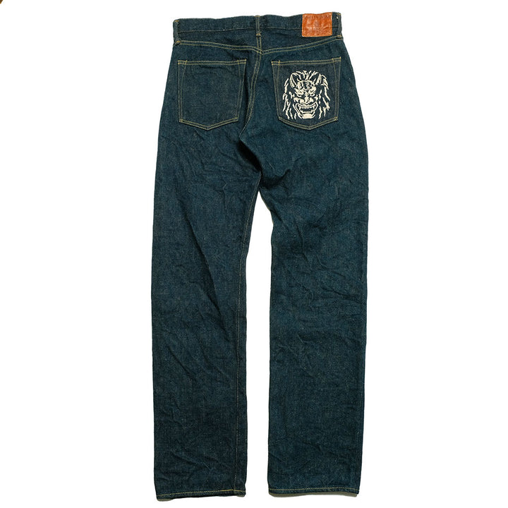 ONI DENIM - Regular Fit Straight - 20oz 鬼秘 (ONI Secret) - 鬼顔綿糸刺繍 - ONI-288ZR