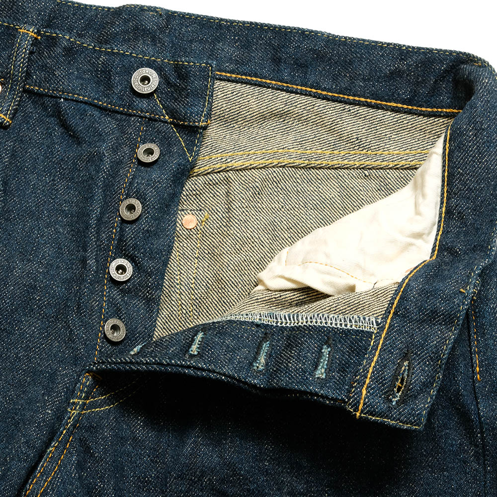 ONI DENIM - Regular Fit Straight 20oz 鬼秘 (ONI Secret) - 鬼顔綿糸刺繍 - ONI288ZR