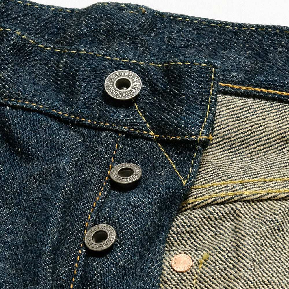 ONI DENIM - Regular Fit Straight - 20oz 鬼秘 (ONI Secret) - 鬼顔綿糸刺繍 - ONI-288ZR