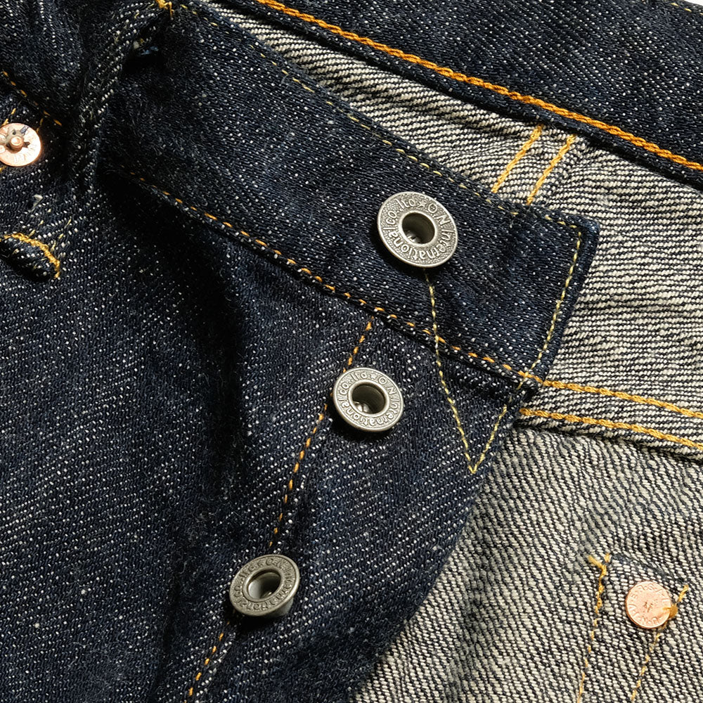 ONI DENIM<br>Semi Tight Straight 12oz Natural Indigo Denim “鬼楽II(KIRAKU-2)”<br>ONI-515