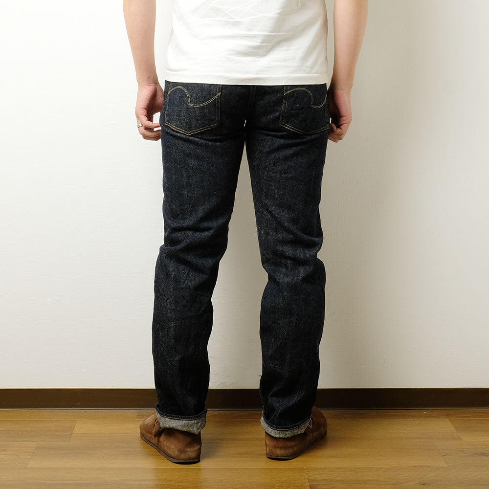 ONI DENIM<br>Semi Tight Straight 12oz Natural Indigo Denim “鬼楽II(KIRAKU-2)”<br>ONI-515
