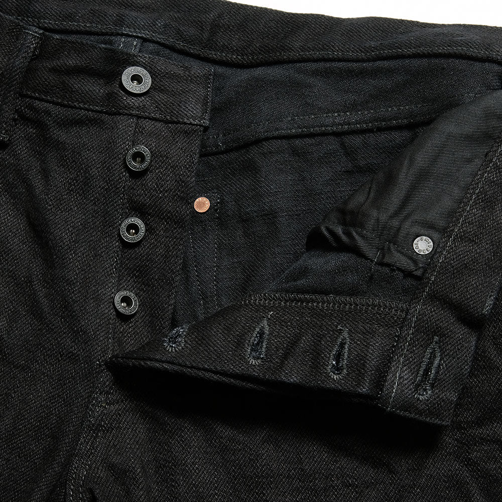 Oni Denim<br>Semi Tight Straight<br>20oz "鬼秘-ONI Secret-"<br>藍墨ブラックデニム<br>ONI-546AIZ