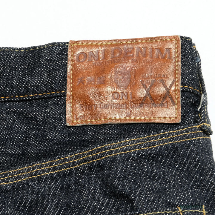 ONI DENIM Relax Tapered 17oz Natural Indigo XX Denim ONI-622NIXX