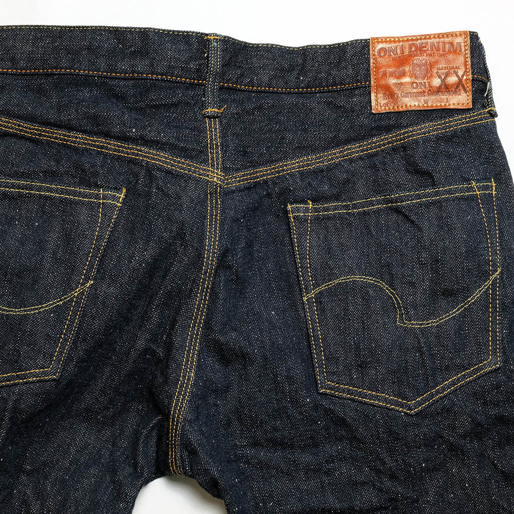 ONI DENIM Relax Tapered 17oz Natural Indigo XX Denim ONI-622NIXX
