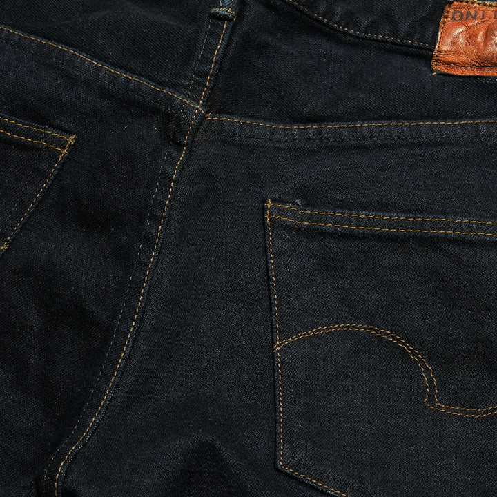 ONI DENIM<br>Relax Spike<br>15oz Strech Denim<br>Deep Gray Topping<br>ONI-665S