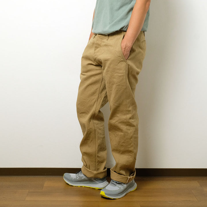 ONI DENIM - 12oz Khaki-Beige Trousers - ONI-727KH
