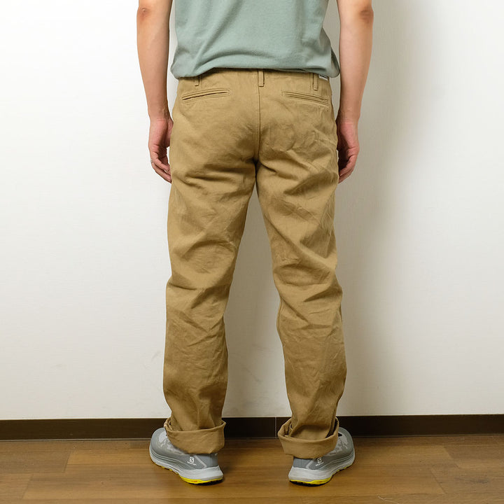 ONI DENIM - 12oz Khaki-Beige Trousers - ONI-727KH