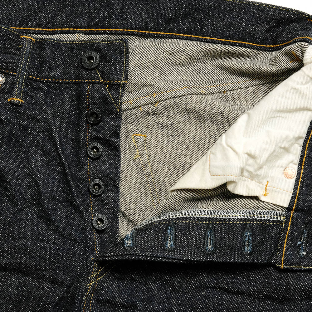 ONI DENIM<br>High Rise Relax Tapered 17oz Natural Indigo XX Denim<br>ONI-921NIXX