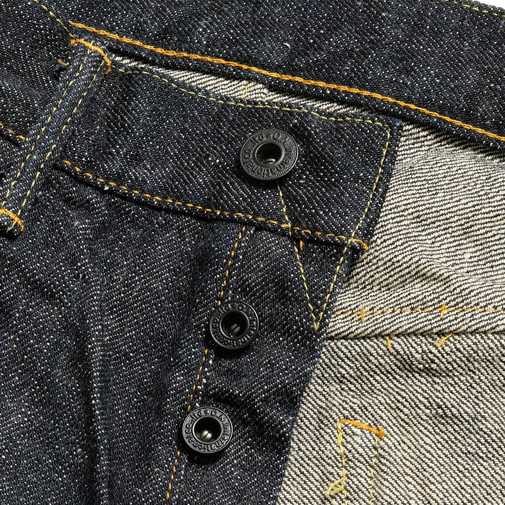 ONI DENIM<br>High Rise Relax Tapered 17oz Natural Indigo XX Denim<br>ONI-921NIXX
