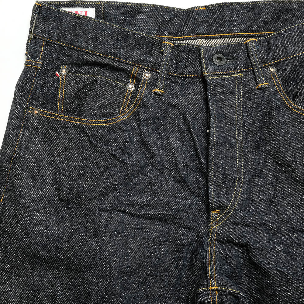 ONI DENIM<br>High Rise Relax Tapered 17oz Natural Indigo XX Denim<br>ONI-921NIXX