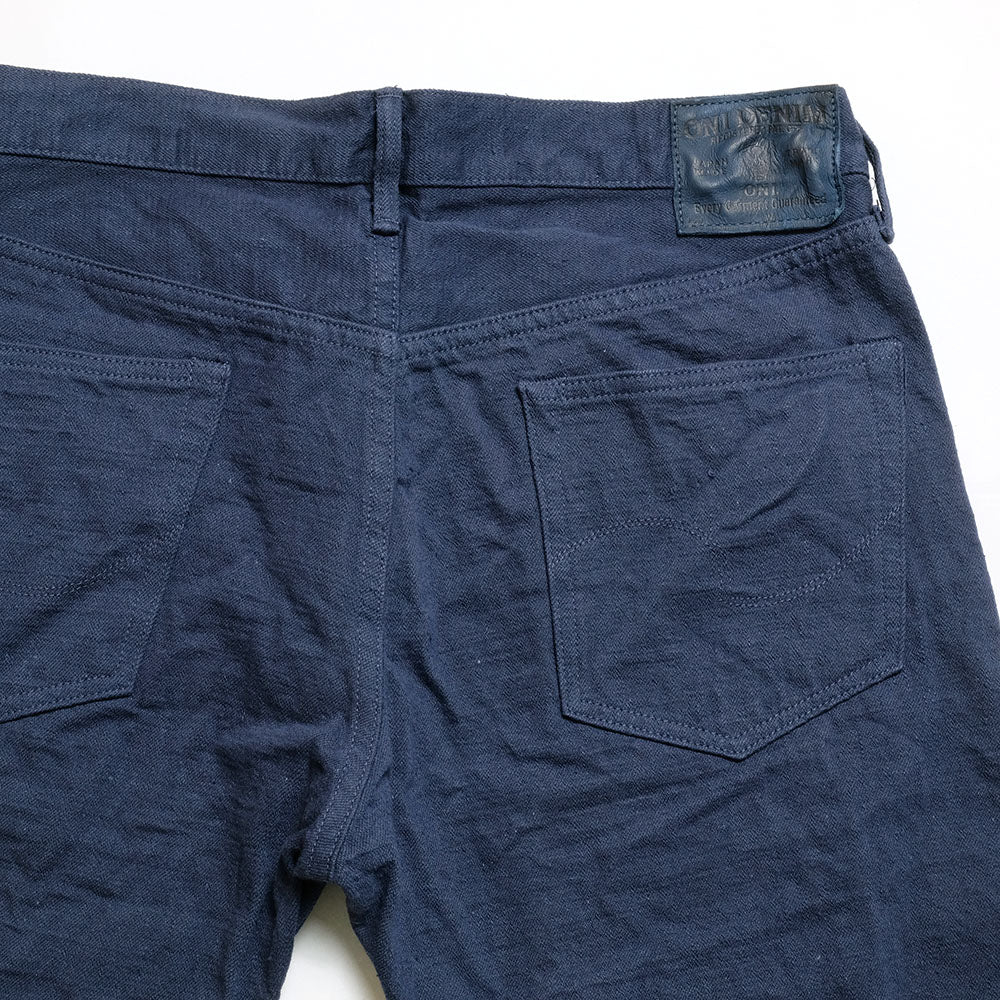 ONI DENIM - Relax Tapered 12oz Navy Warp and Weft Selvedge Denim - ONI612-NVNV