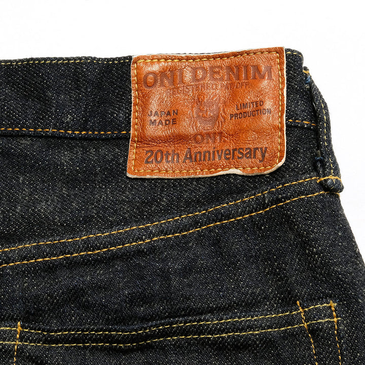 ONI DENIM 20th Anniversary Relax Tapered Weft Olive-ish Gray ONI622-20TH