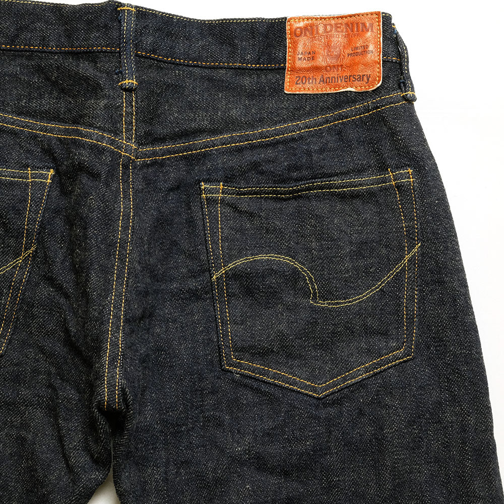 ONI DENIM 20th Anniversary Relax Tapered Weft Olive-ish Gray ONI622-20TH