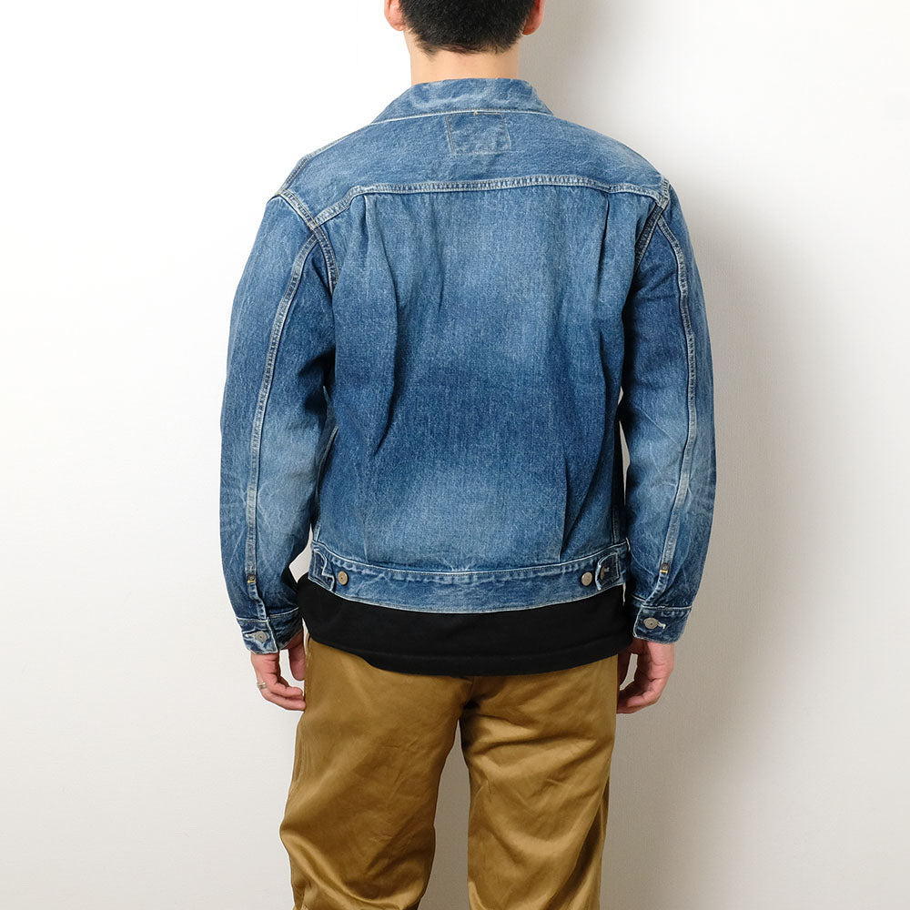SUGAR CANE - 14.25oz. DENIM JACKET - 1953 AGED MODEL - SC11953SW