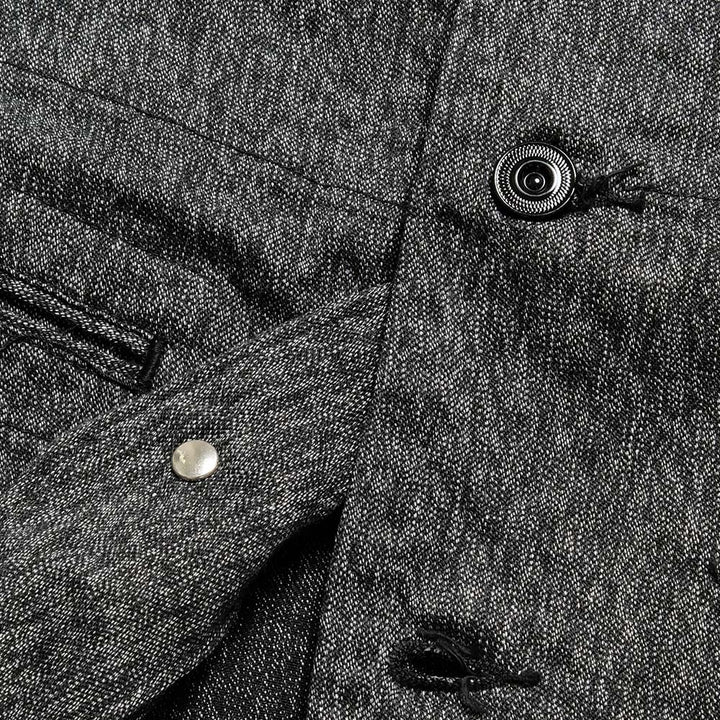 Sugar Cane - 9oz. BLACK COVERT WORK VEST - SC12795