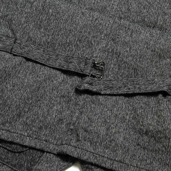 Sugar Cane - 9oz. BLACK COVERT WORK VEST - SC12795