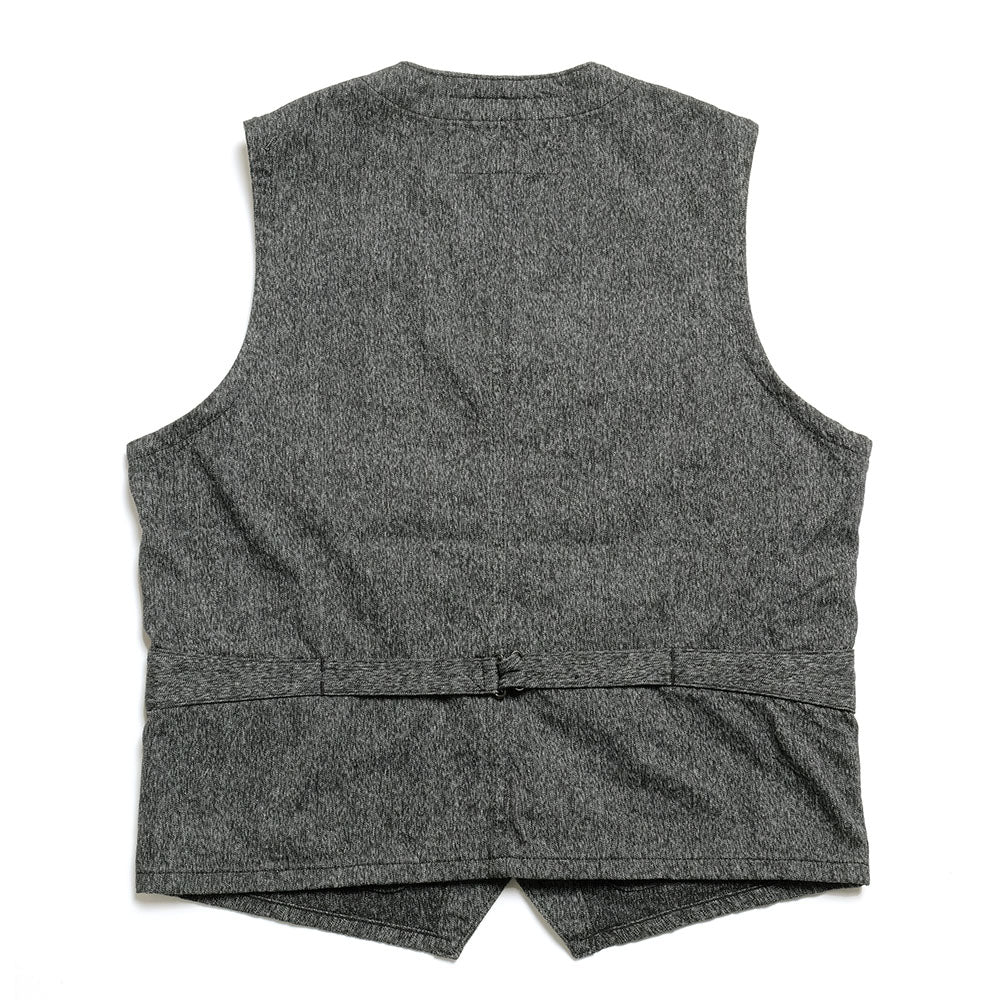 Sugar Cane - 9oz. BLACK COVERT WORK VEST - SC12795