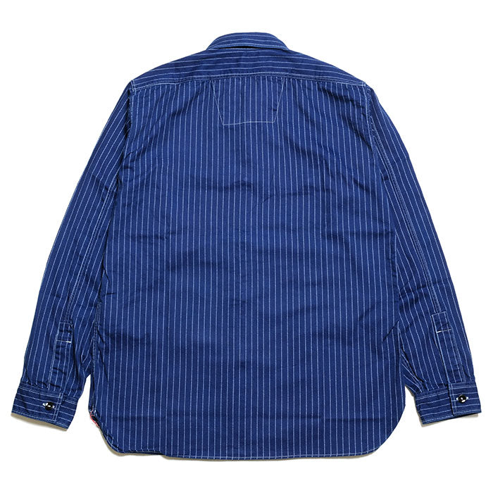 Sugar Cane - FICTION ROMANCE - 8.5oz. Wabash Stripe Work Shirt - SC25551A