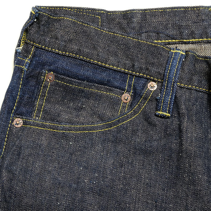 Sugar Cane - 砂糖黍 琉球藍混 × HAWAII藍混 - 14oz.Denim Slim Model - SC41701A