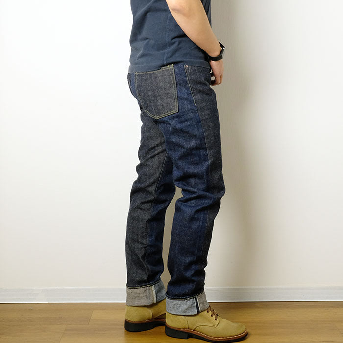 Sugar Cane - 砂糖黍 琉球藍混 × HAWAII藍混 - 14oz.Denim Slim Model - SC41701A