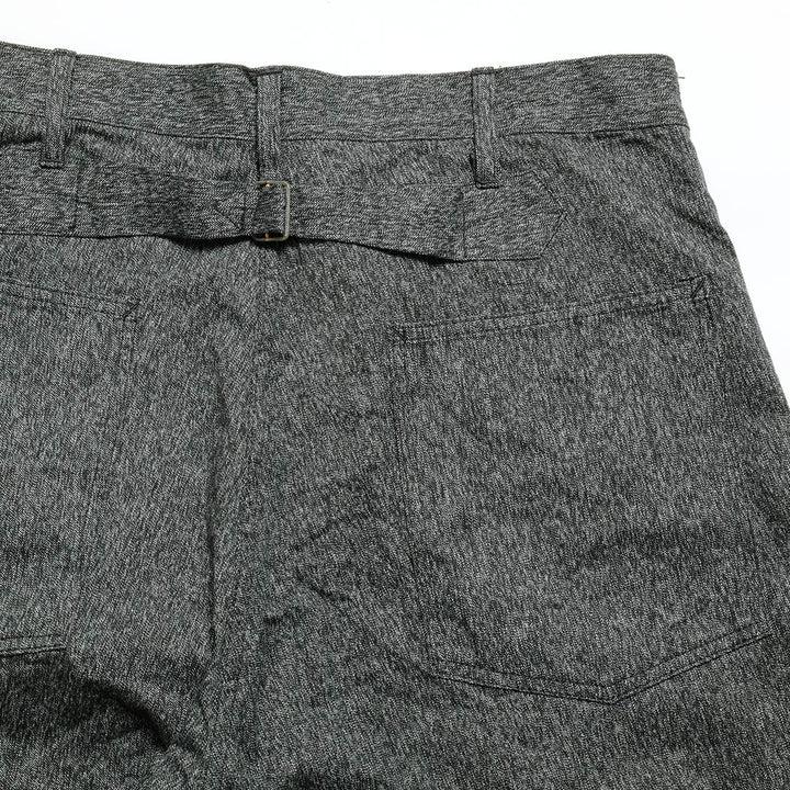 SUGAR CANE - 9oz. BLACK COVERT ENGINEER PANTS - SC41825