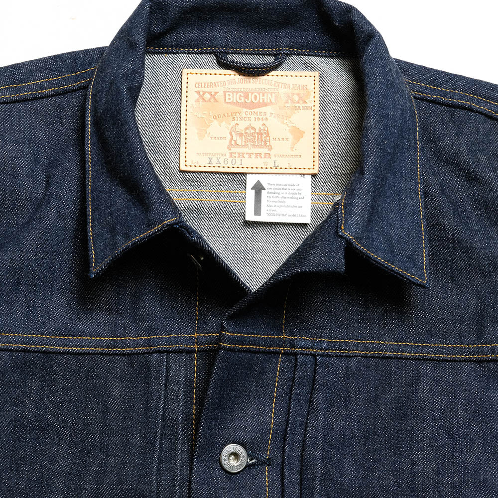 BIG JOHN - XXXX-EXTRA MODEL DENIM JACKET - XX601